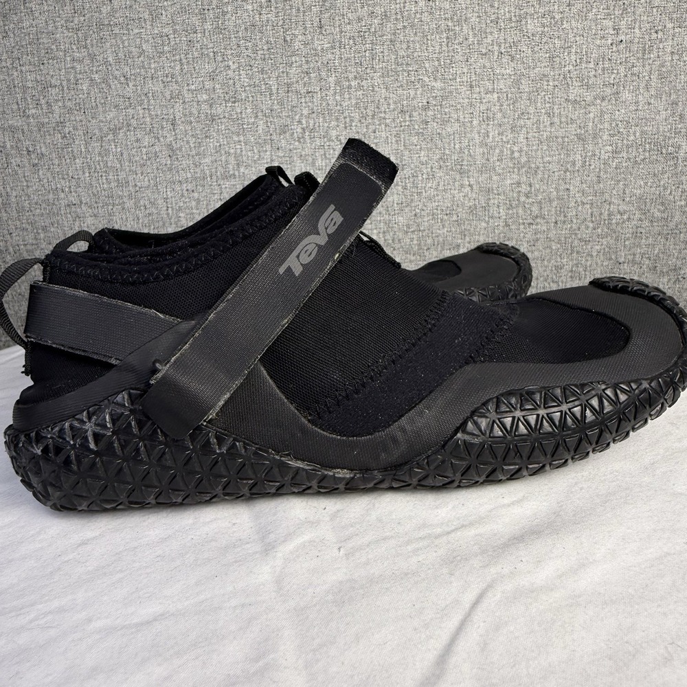 Teva Sling King Water Kayaking Wading Water Shoes Black 4102 Women's 9 Men's 7 - Picture 2 of 6